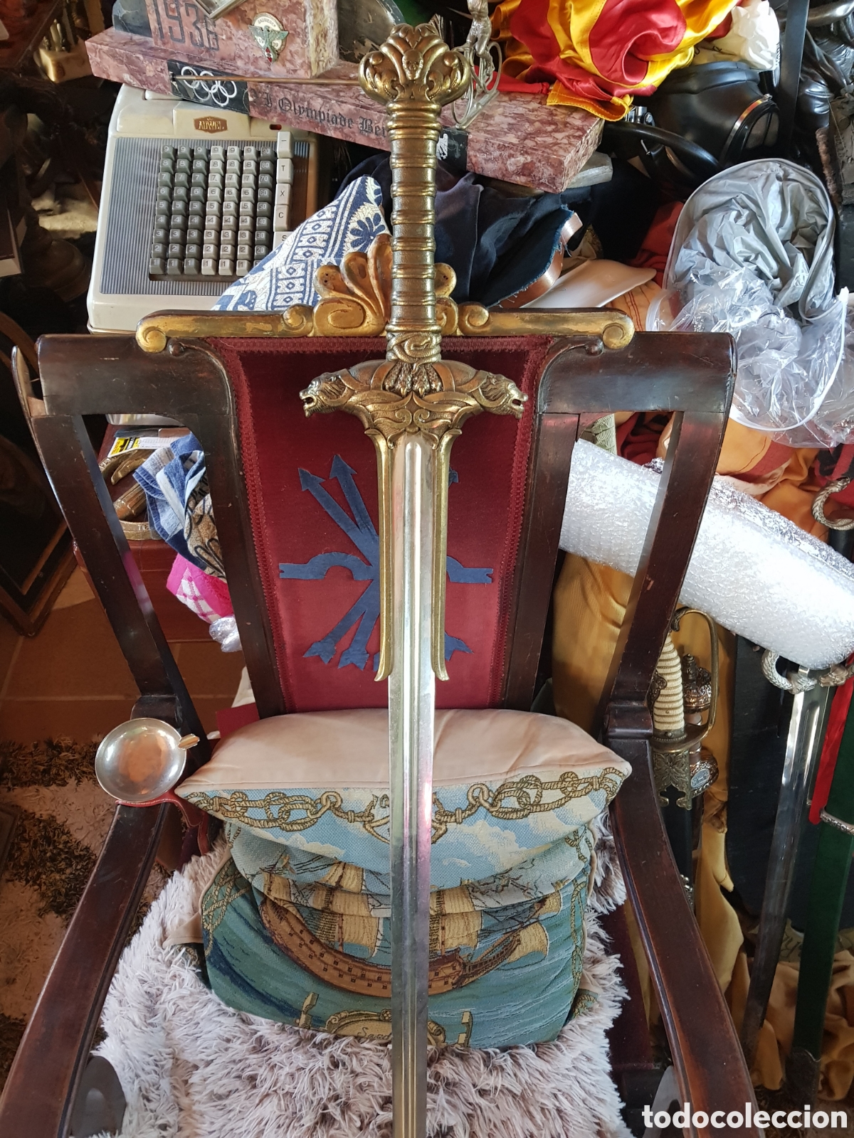 Coleccionismo: ESPECTACULAR ESPADA DE CONAN EL B&Aacute;RBARO - Foto 1