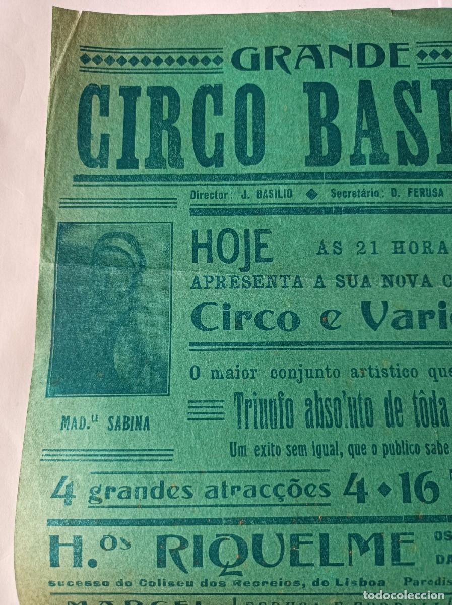 Coleccionismo: PROGRAMA CIRCO BASILIO PORTUGAL - Foto 2