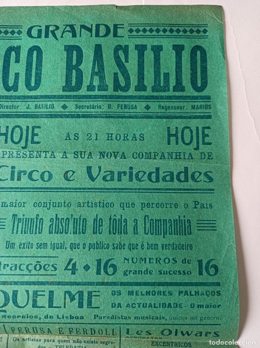 Coleccionismo: PROGRAMA CIRCO BASILIO PORTUGAL - Foto 3