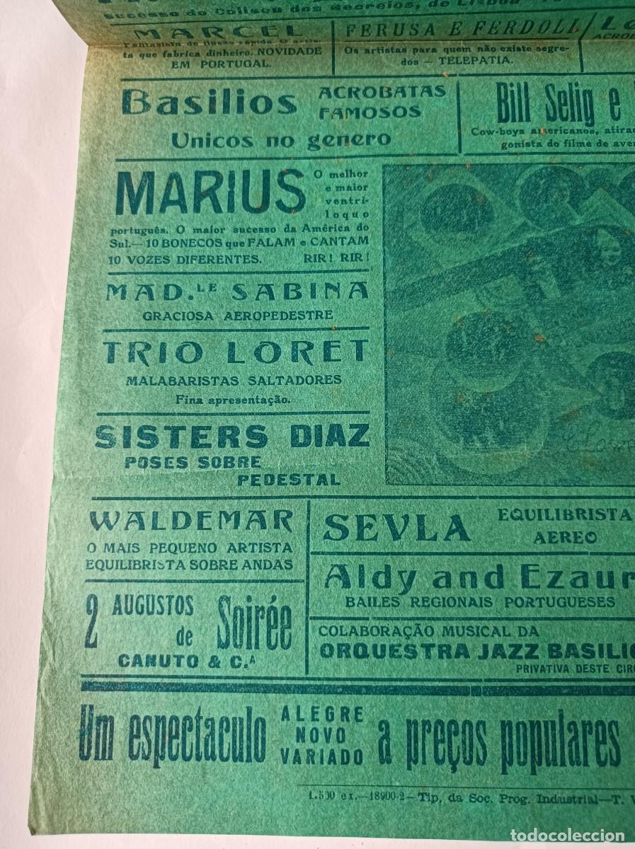 Coleccionismo: PROGRAMA CIRCO BASILIO PORTUGAL - Foto 6