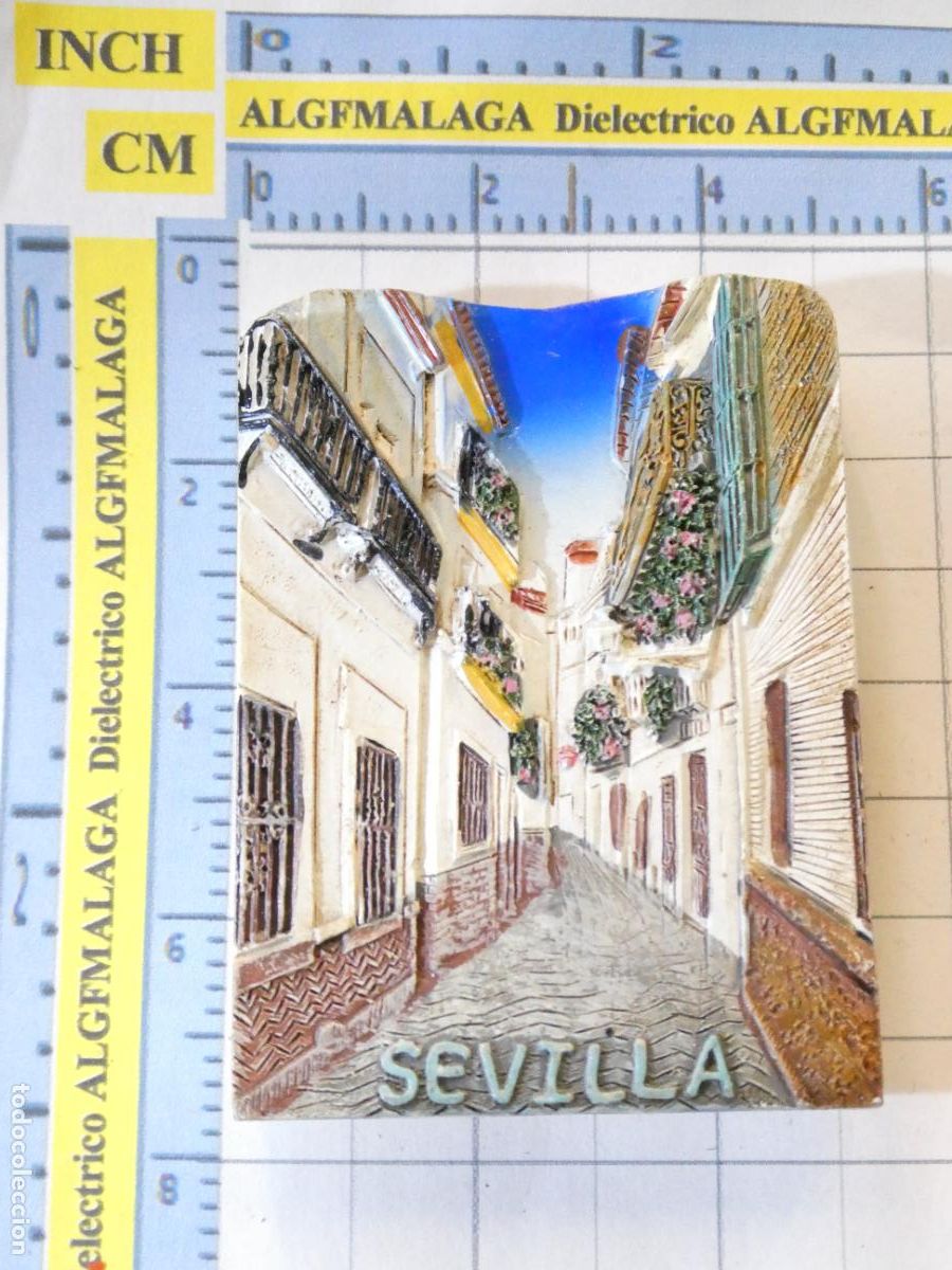 Coleccionismo: IM&Aacute;N DE NEVERA. SOUVENIR RECUERDO. SEVILLA