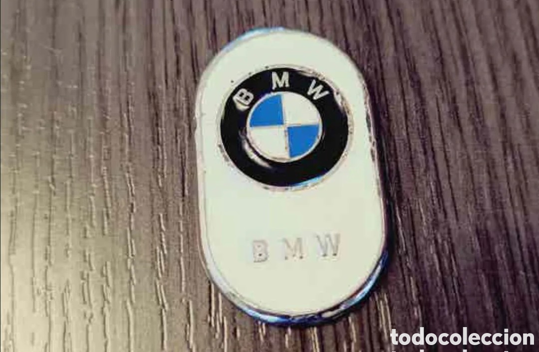 Coleccionismo: Antiguo Emblema Marca BMW - Foto 2