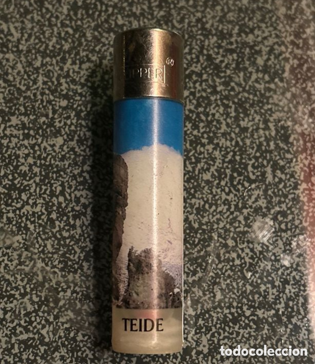 Coleccionismo: Clipper mechero TEIDE