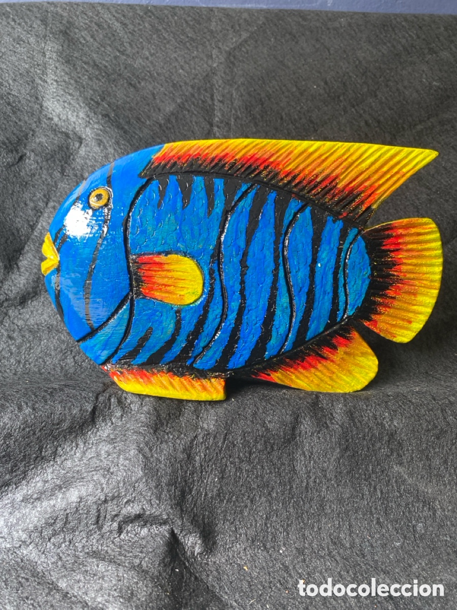 Sammeln: Pez tropical de HLH pintado a mano