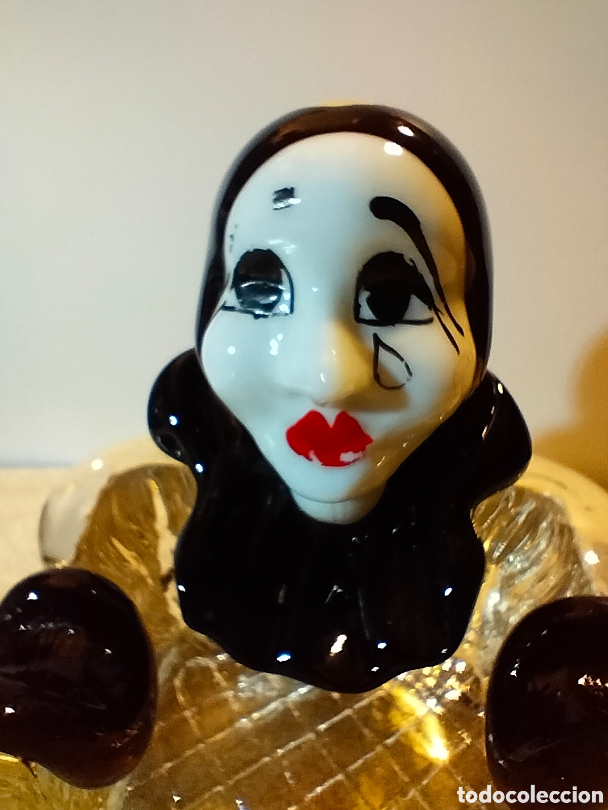 Coleccionismo: Cenicero.Payasi. Murano