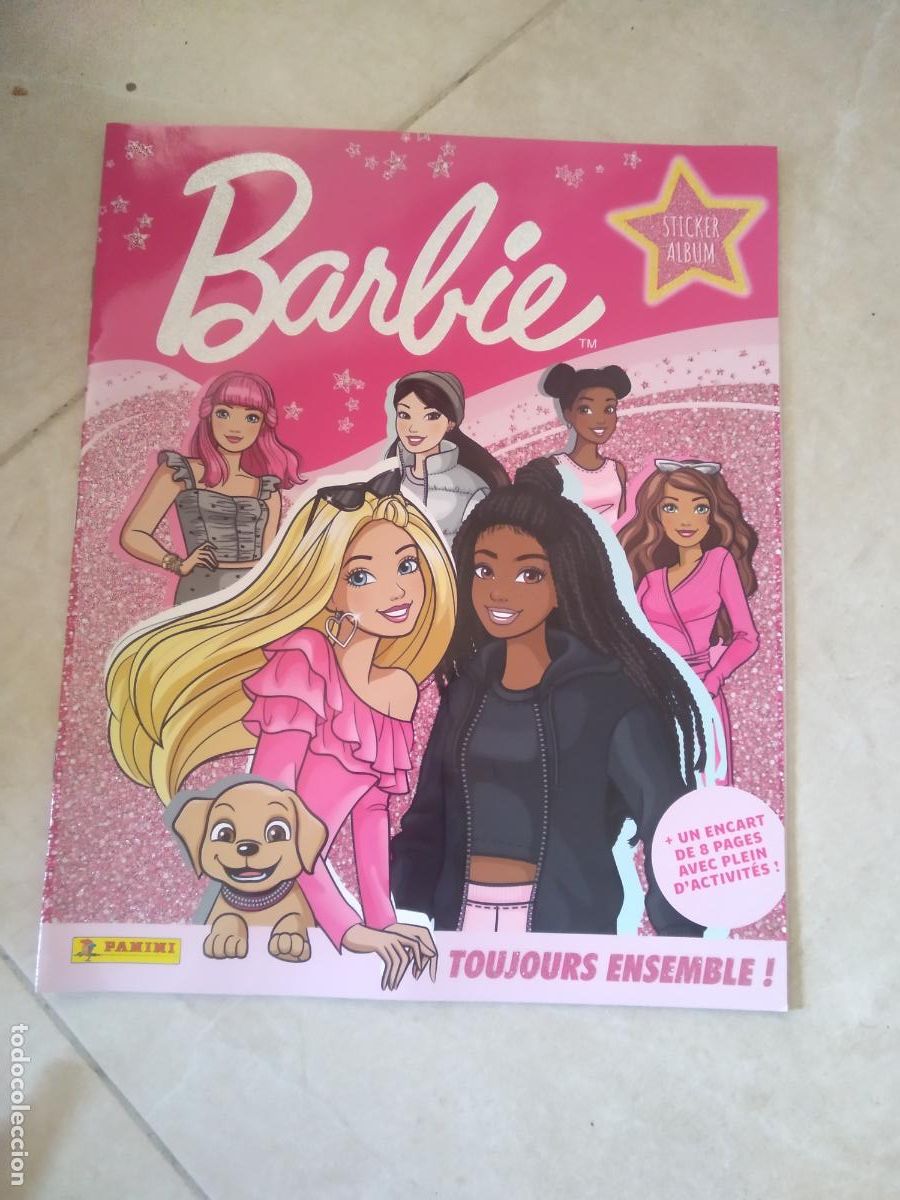 Coleccionismo: ALBUM VACIO CROMO PANINI BARBIE TOUJOURS ENSEMBLE