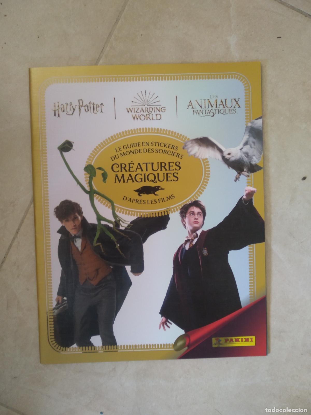 Coleccionismo: ALBUM VACIO CROMO HARRY POTTER PANINI LOS ANIMALES FANTASTICOS CRATURES MAGIQUES