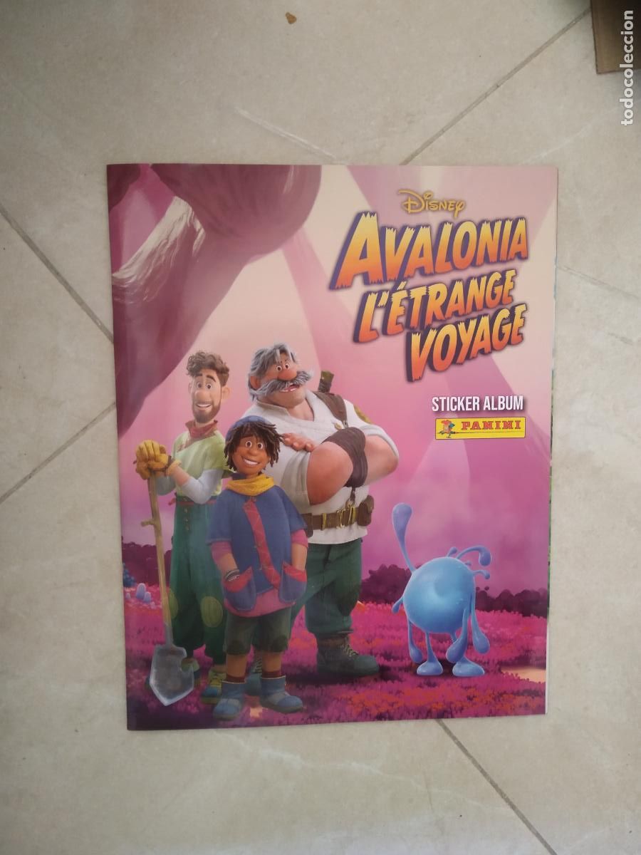 Coleccionismo: ALBUM VACIO CROMO PANINI DISNEY AVALONIA L'ETRANGE VOYAGE