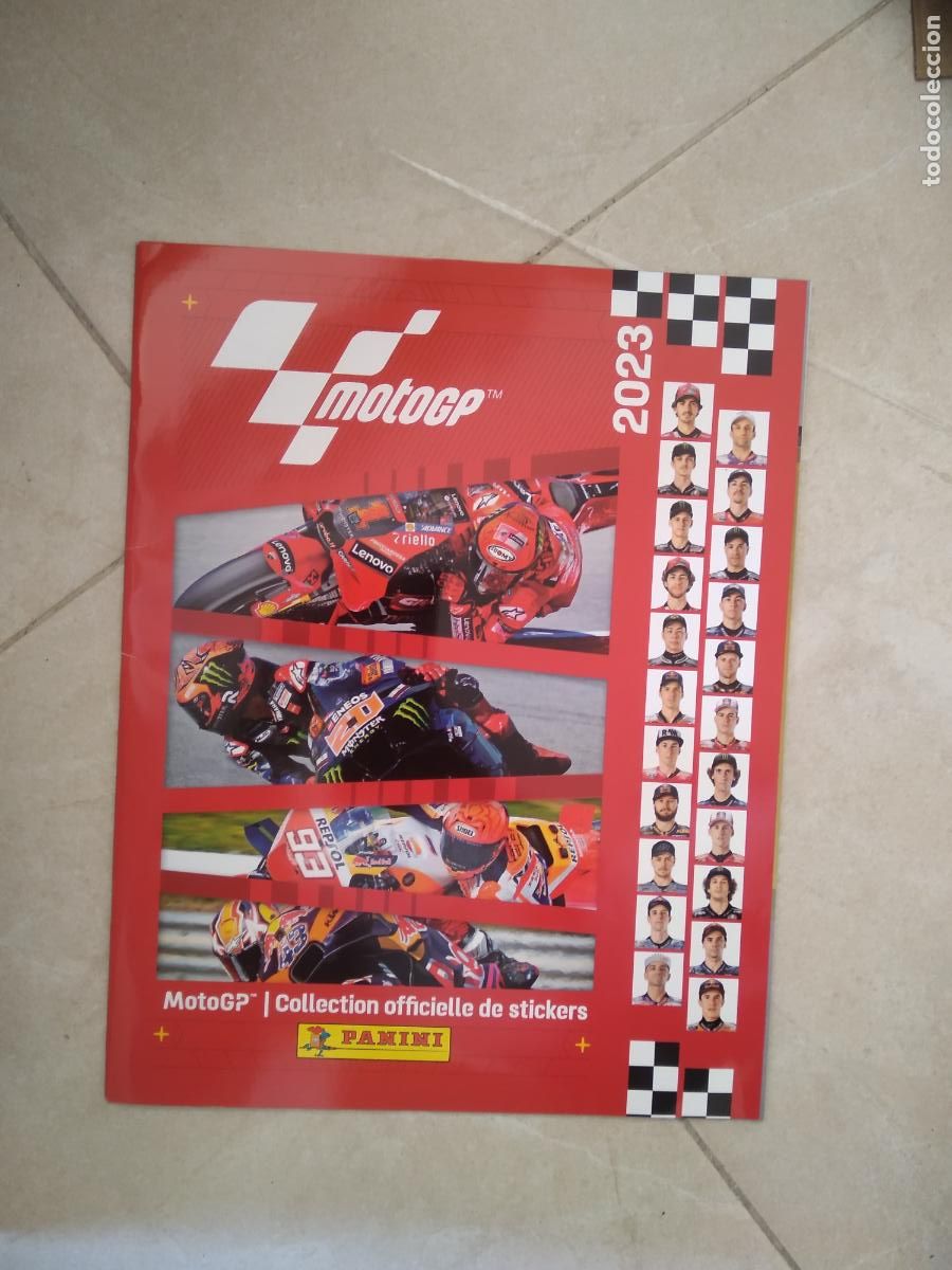 Coleccionismo: ALBUM VACIO CROMO PANINI MOTO GP 2023