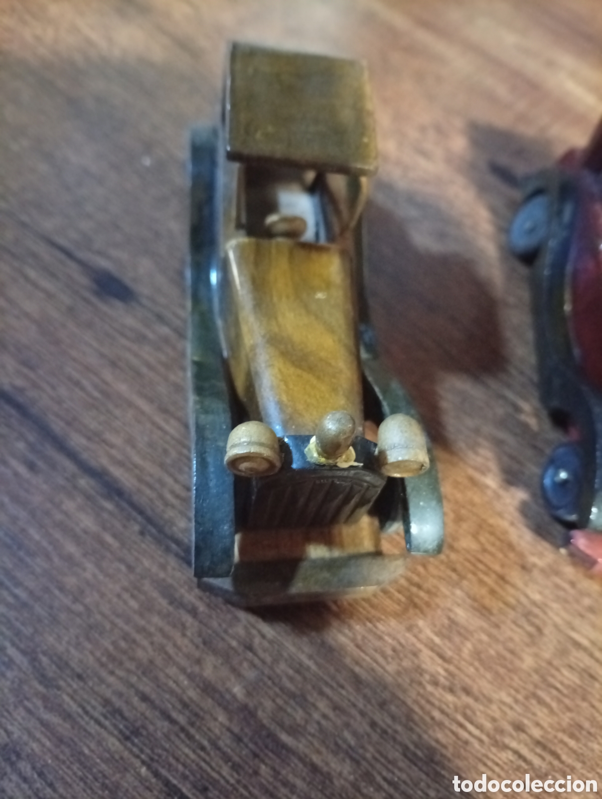 Coleccionismo: lote coches de madera hechos a mano - Foto 3