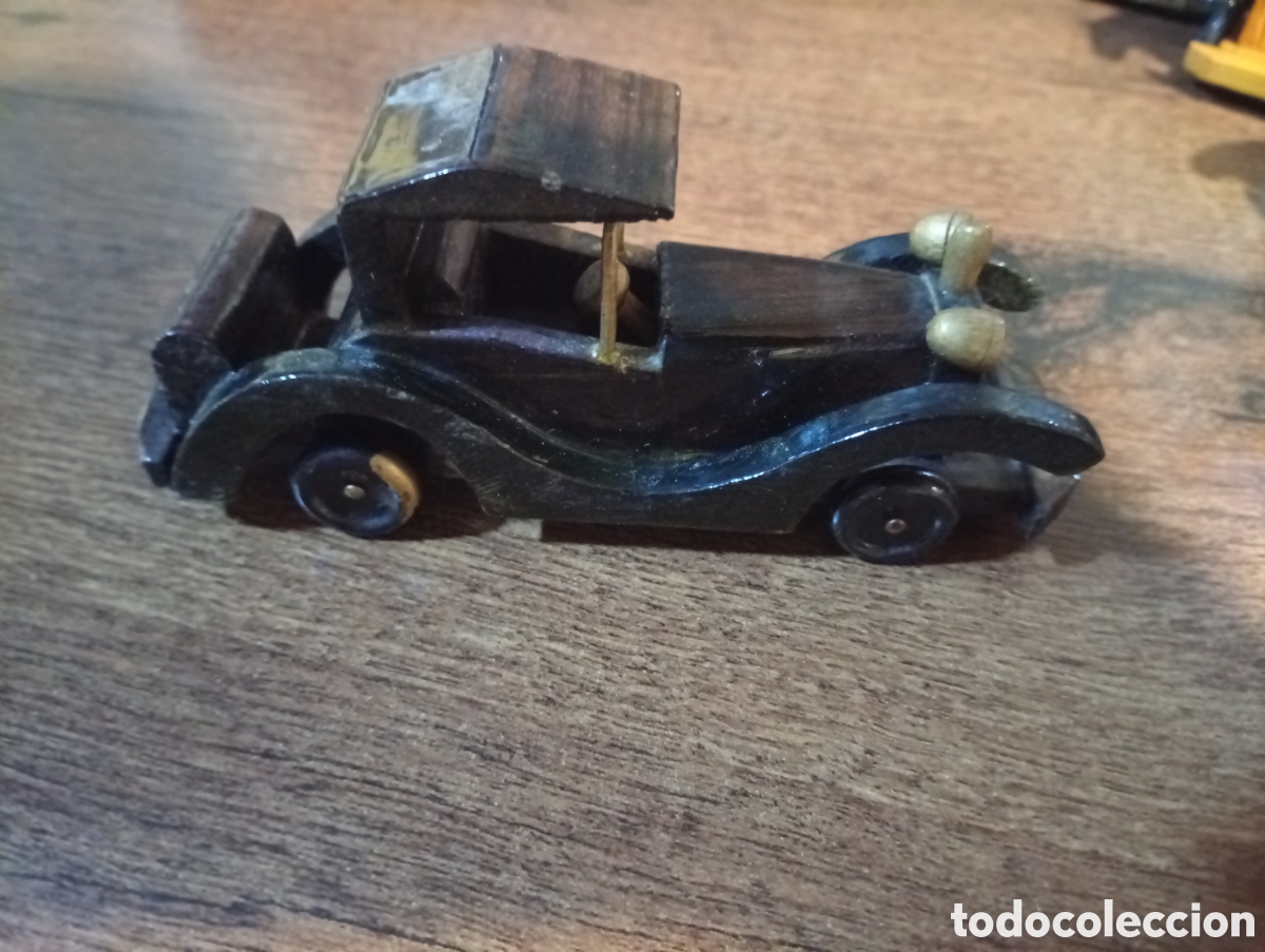 Coleccionismo: lote coches de madera hechos a mano - Foto 8