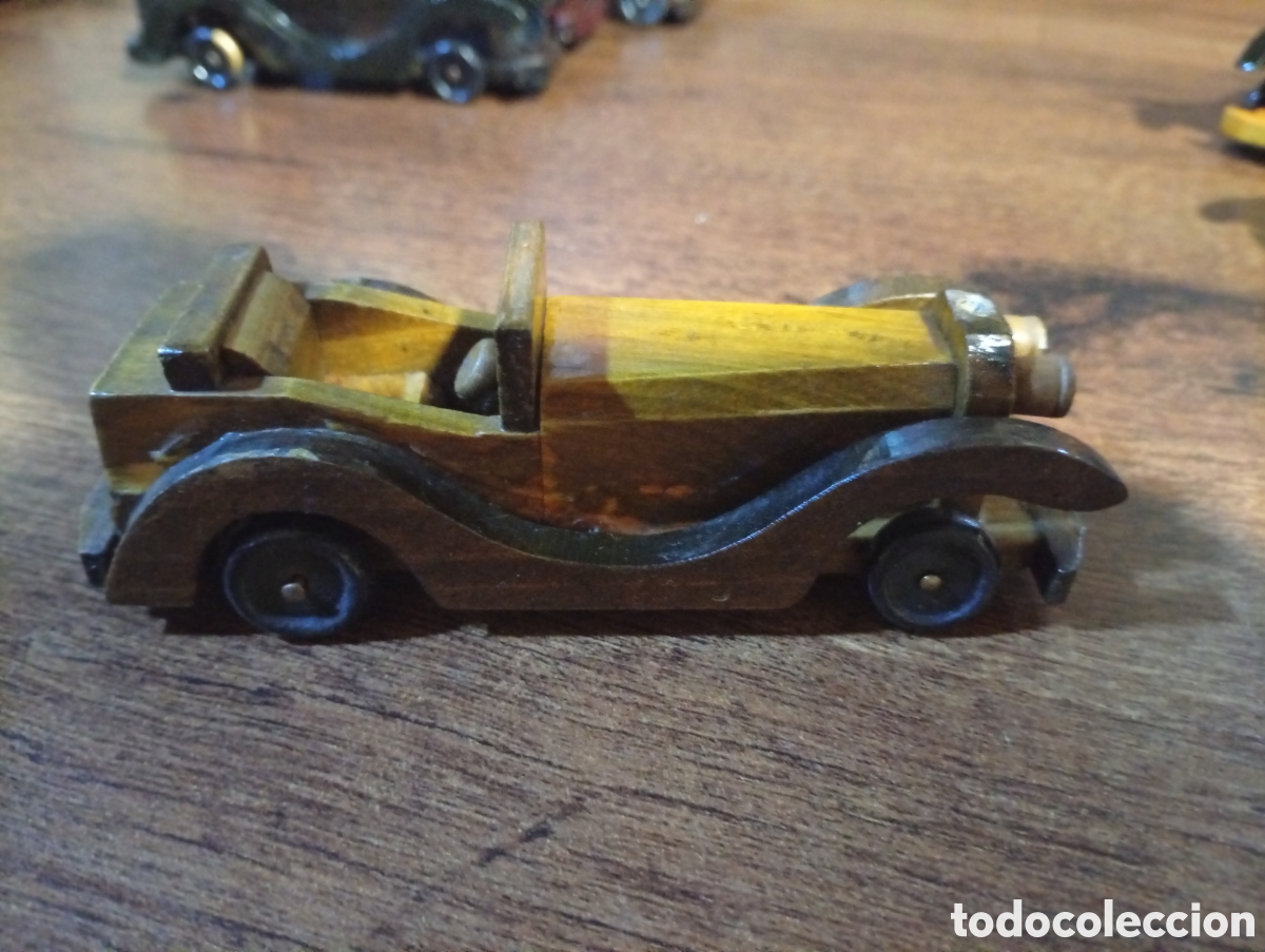 Coleccionismo: lote coches de madera hechos a mano - Foto 10