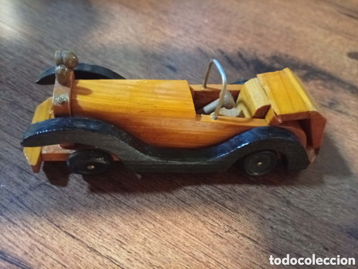 Coleccionismo: lote coches de madera hechos a mano - Foto 12