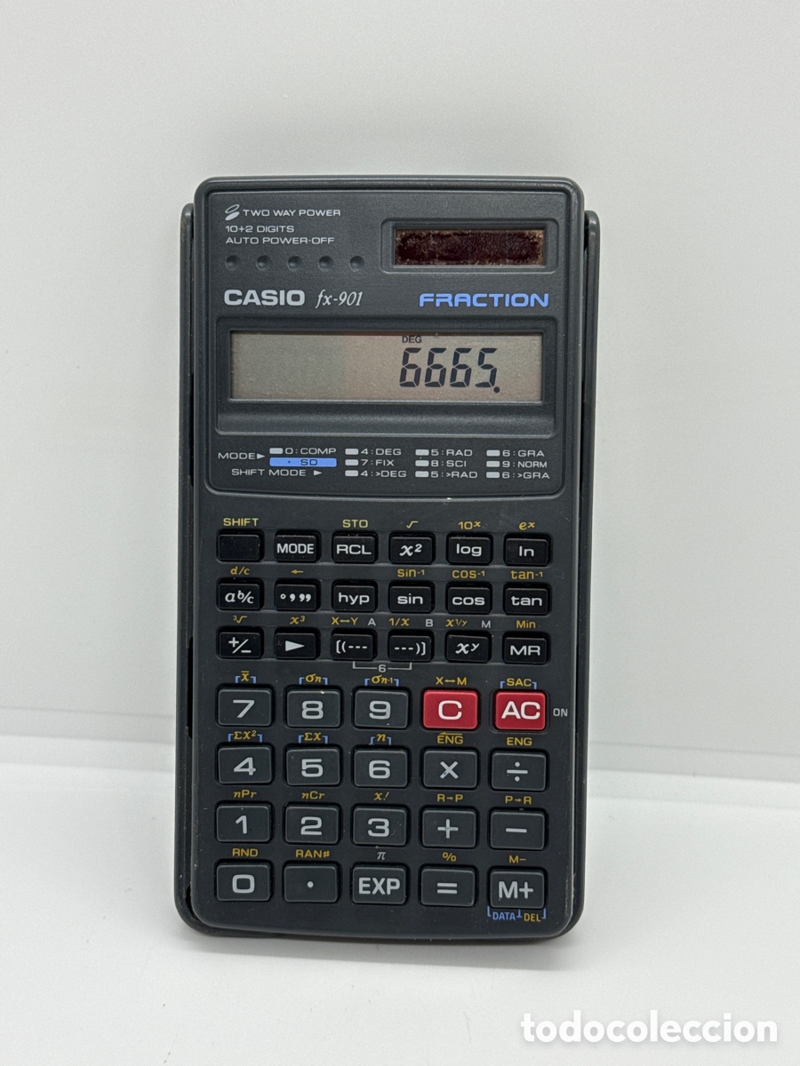 Coleccionismo: Calculadora Casio Fx 901 - Foto 1