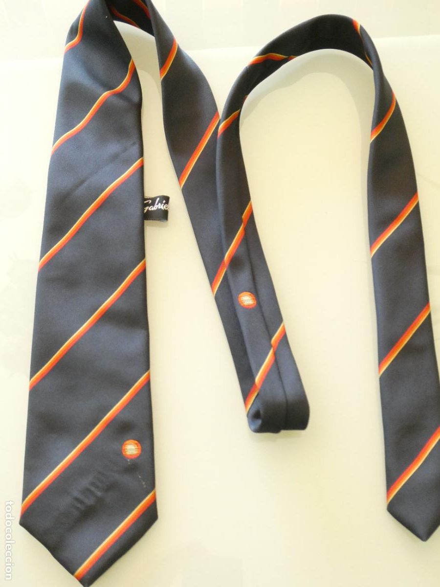 Coleccionismo: CORBATA PUBLICITARIA PUBLICIDAD AVIONES AEROL&Iacute;NEAS IBERIA VIAJES MUNDI COLOR. 50GR