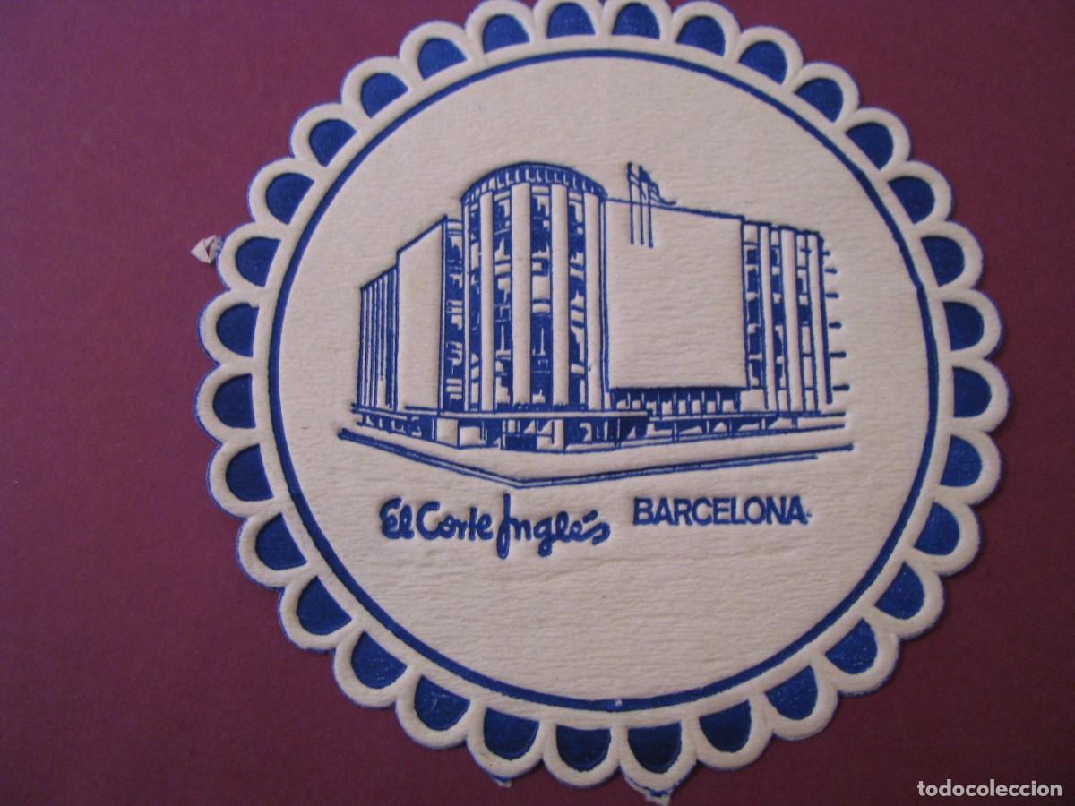 Coleccionismo: POSAVASOS EL CORTE INGLES. BARCELONA