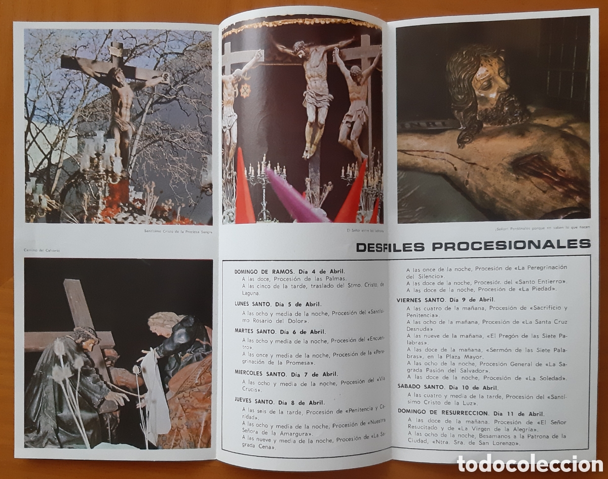 Coleccionismo: Valladolid, programa Semana Santa a&ntilde;o 1971. - Foto 2
