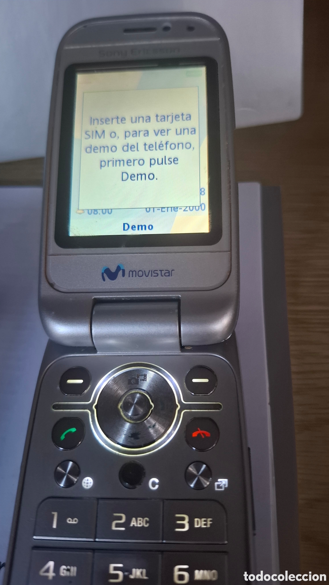 Collezionismo: Tel&eacute;fono m&oacute;vil Sony Ericsson Z750i en caja