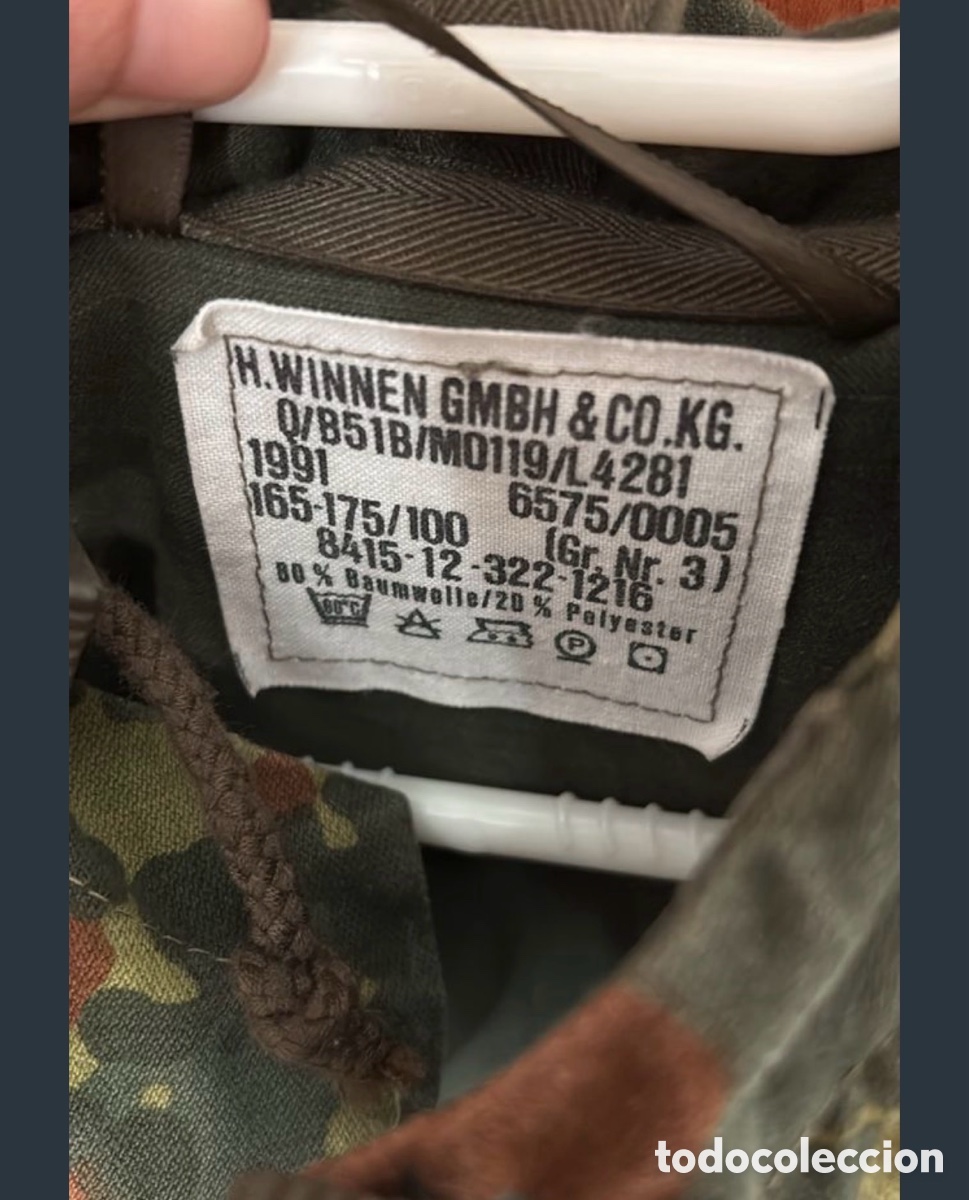 Coleccionismo: Chaqueta ej&eacute;rcito alem&aacute;n - Foto 4