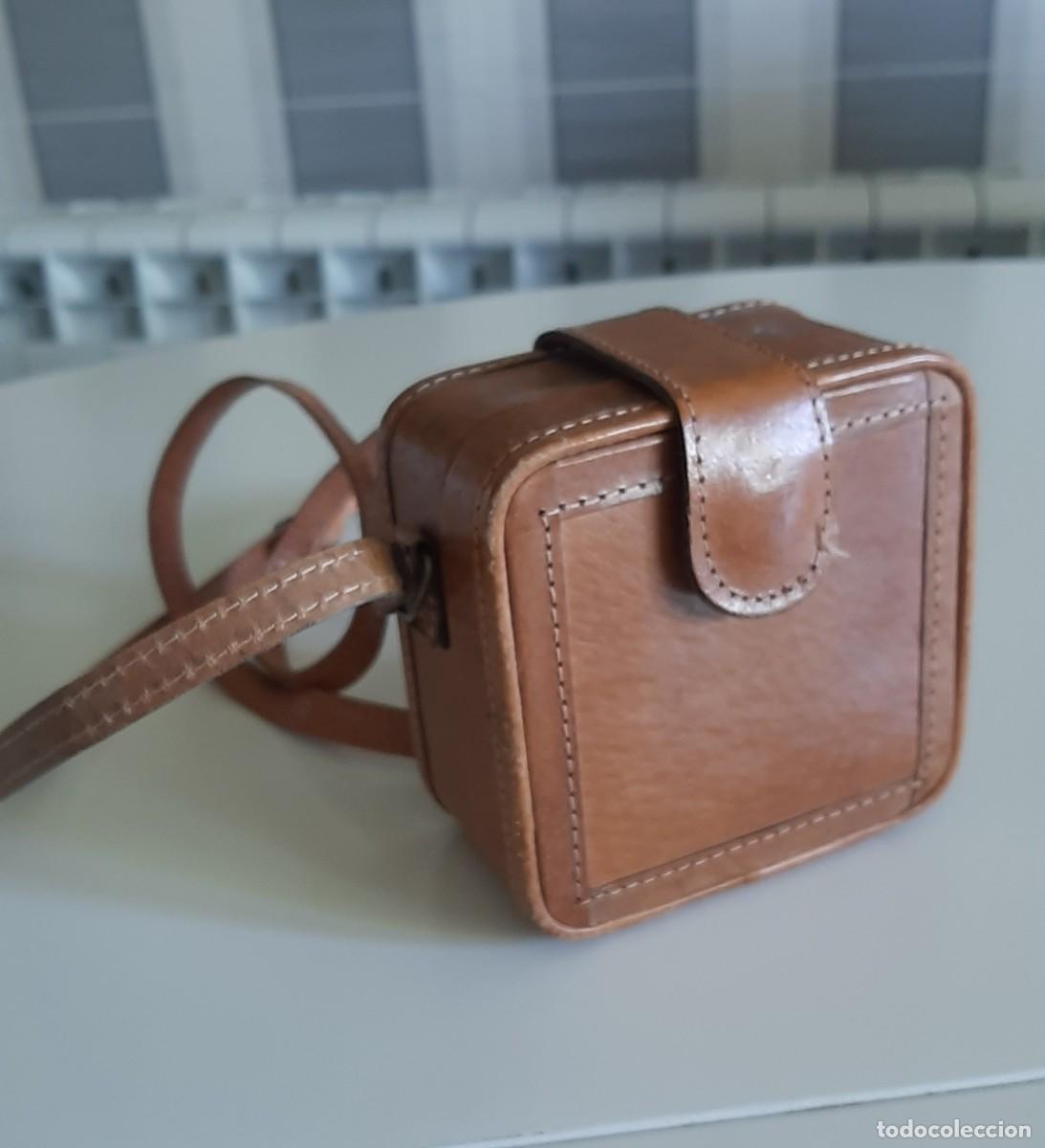 Coleccionismo: Estuche vintage de cuero