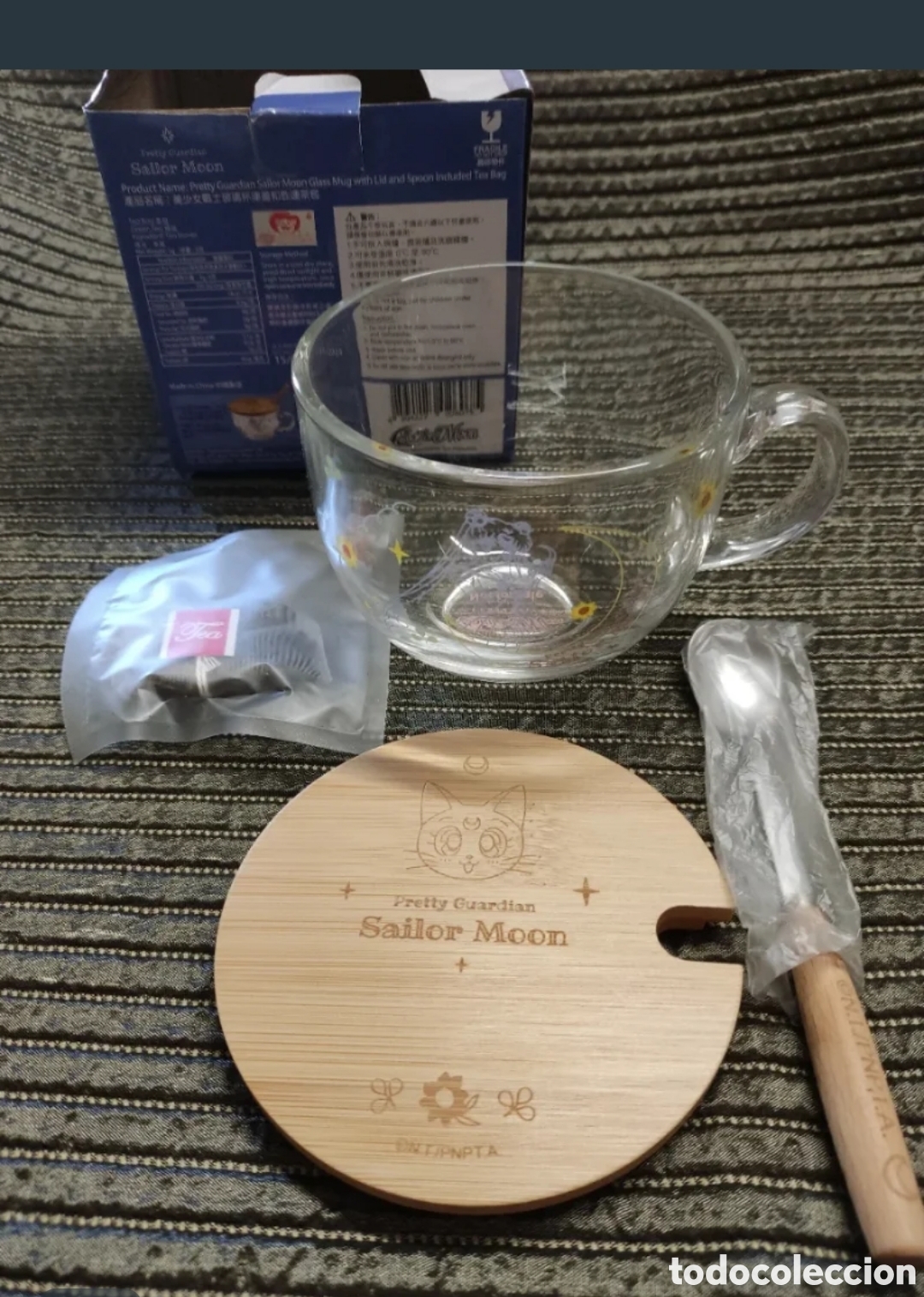 Coleccionismo: Taza Cristal Sailor Moon