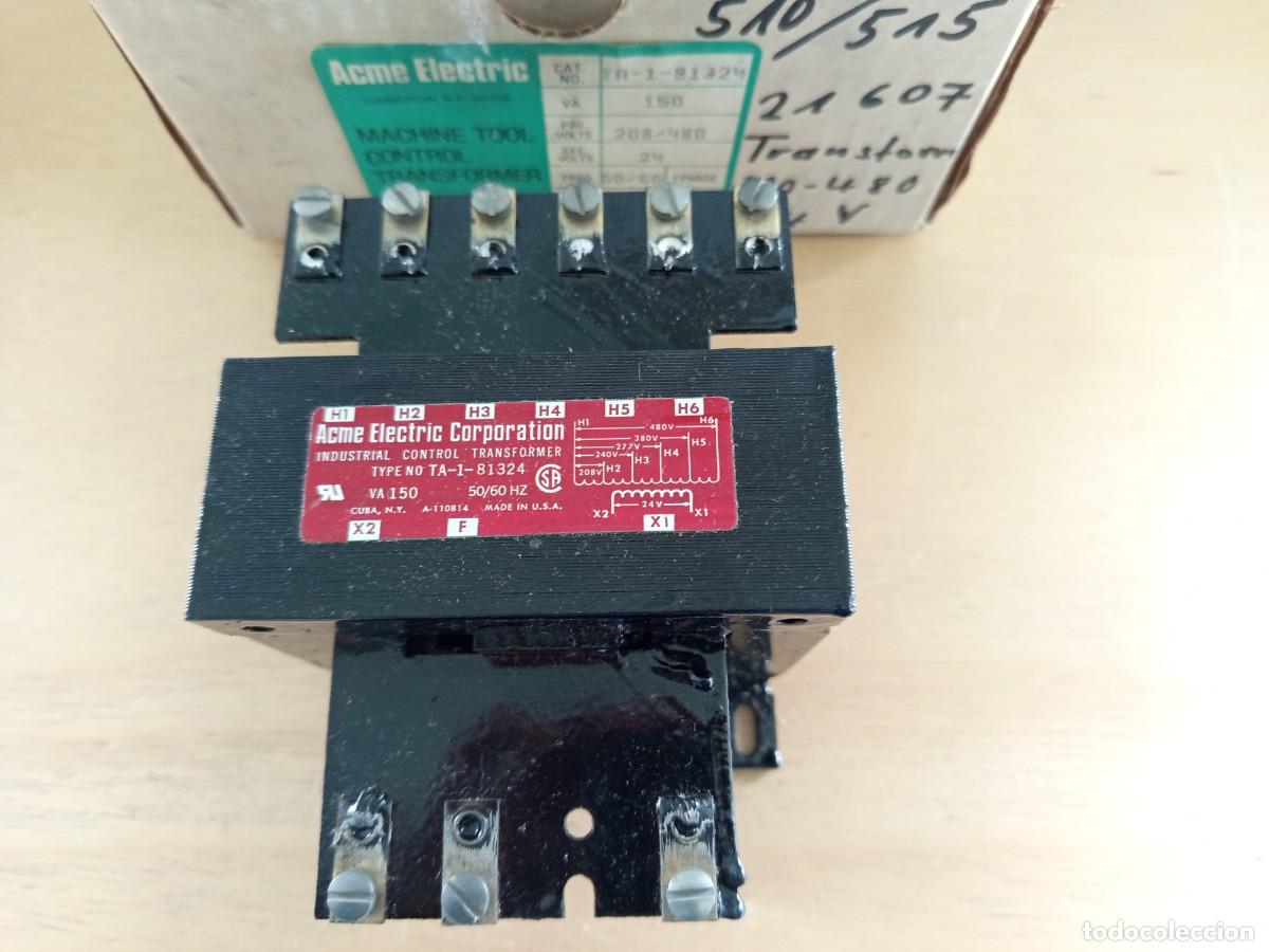 Coleccionismo: Transformador antiguo Acme Electric 480v