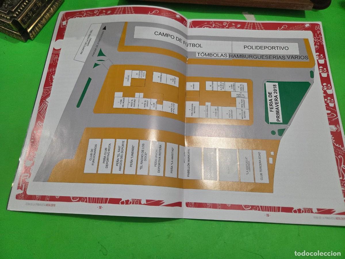 Coleccionismo: &rdquo;&rdquo;ROTA, FERIA DE PRIMAVERA&rdquo;&rdquo;...2018...PROGRAMA... - Foto 10