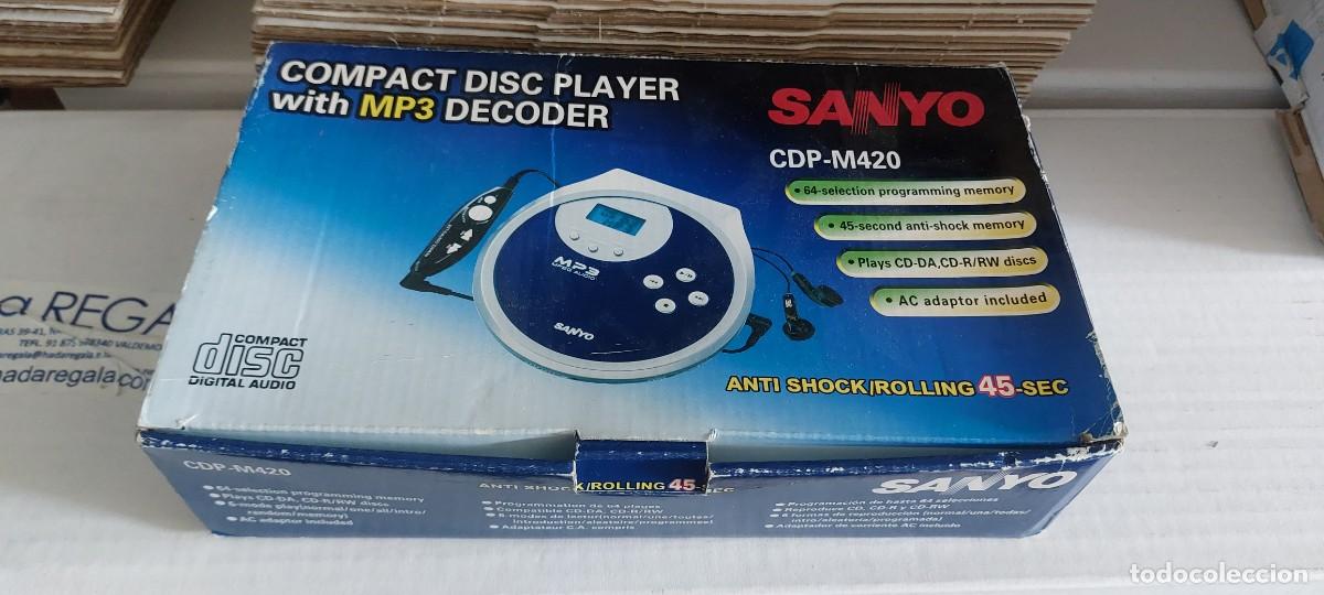 Coleccionismo: Reproductor CD disc player SANYO con MP3 decoder NUEVO A ESTRENAR - Foto 1