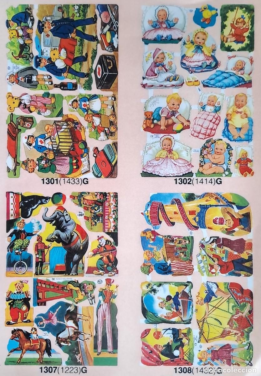 Collecting paper: LAMINA REPRODUCCION DE RECORTABLES O CROMOS ANTIGUOS. (NO SON RECORTABLES) LAMIRECOR-36