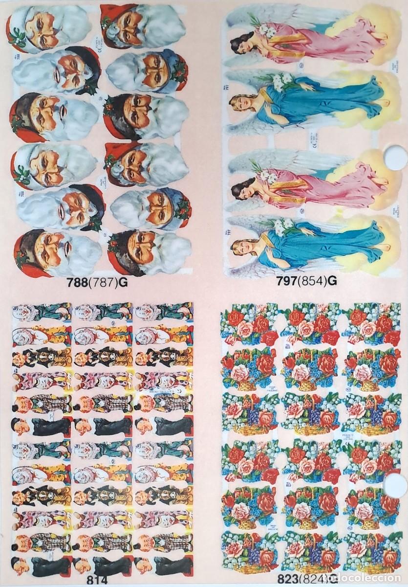 Collecting paper: LAMINA REPRODUCCION DE RECORTABLES O CROMOS ANTIGUOS. (NO SON RECORTABLES) LAMIRECOR-38