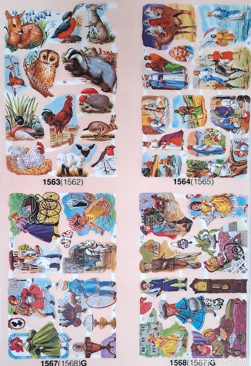 Collecting paper: LAMINA REPRODUCCION DE RECORTABLES O CROMOS ANTIGUOS. (NO SON RECORTABLES) LAMIRECOR-39