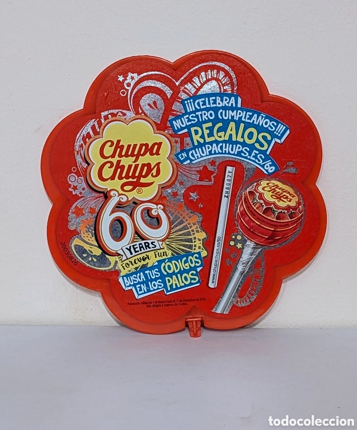 Coleccionismo: Expositor Chupa Chups 60 aniversario