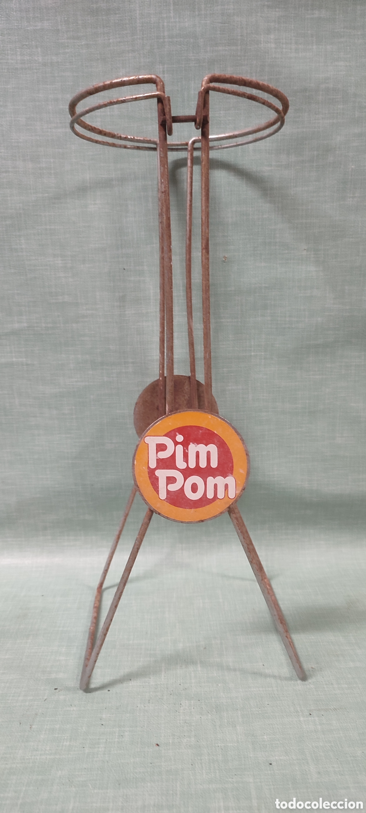 Coleccionismo: Antiguo expositor de caramelos PIM POM, General de Confiter&iacute;a S.A. Espa&ntilde;a.