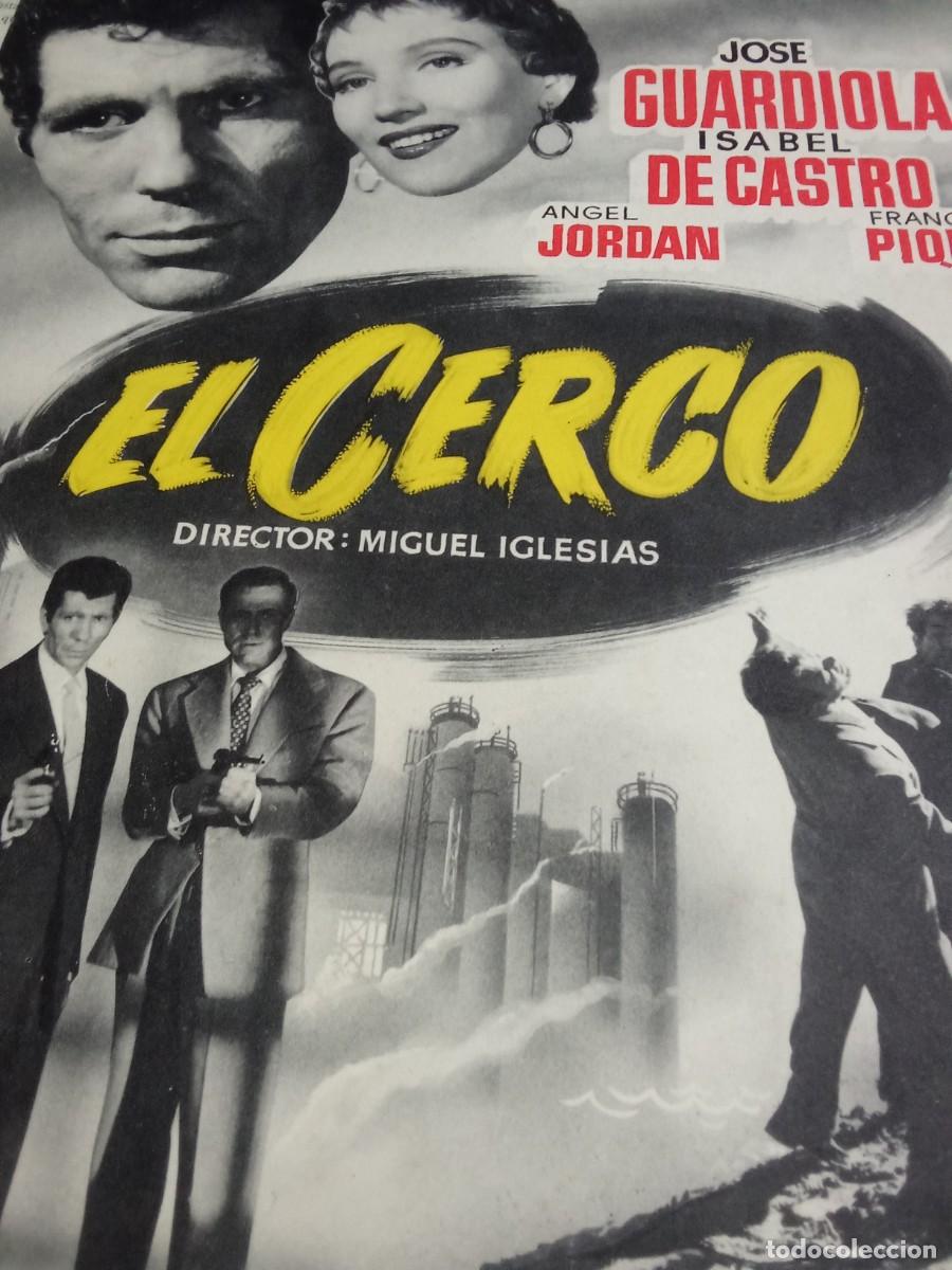 Coleccionismo: EL CERCO JOSE GUARDIOLA ISABEL DE CASTRO GUIA ORIGINAL MUNDIAL ESTRENO