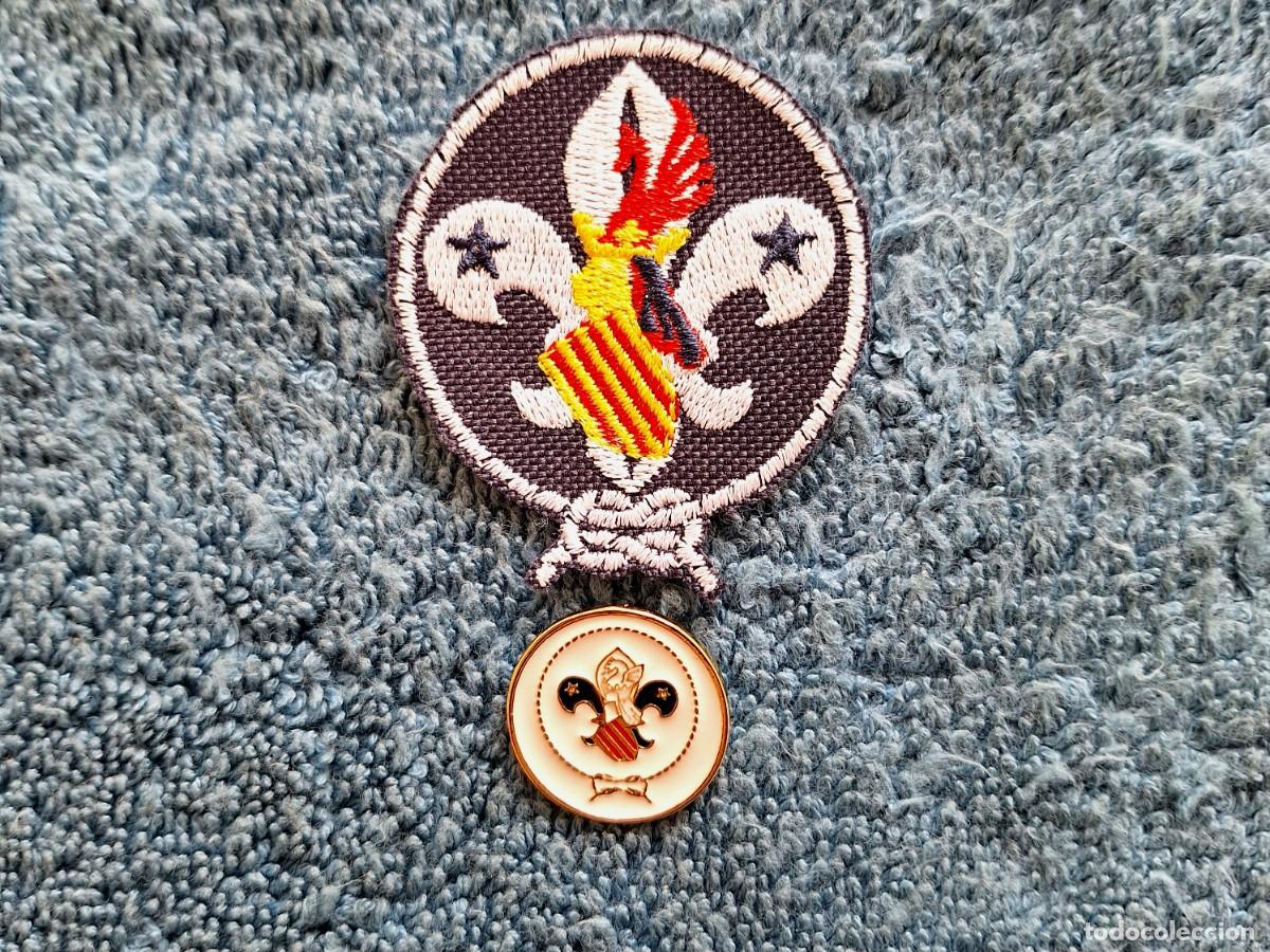 Coleccionismo: ASDE/SCOUTS VALENCIANS PIN E INSIGNIA DE 1988