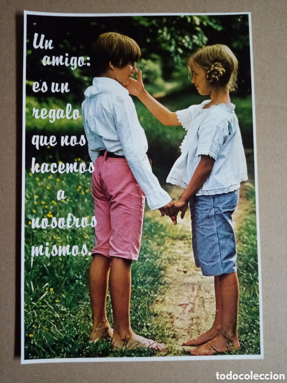 Coleccionismo: L&aacute;mina postal 27x18 cm