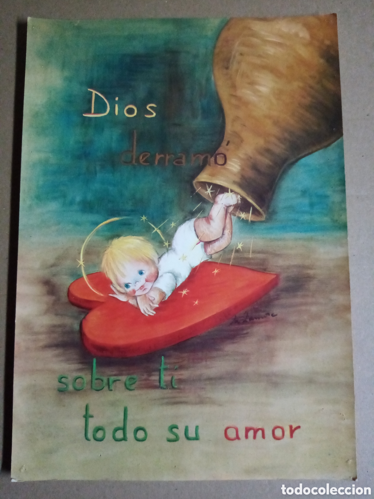 Coleccionismo: L&aacute;mina postal 31x21 cm