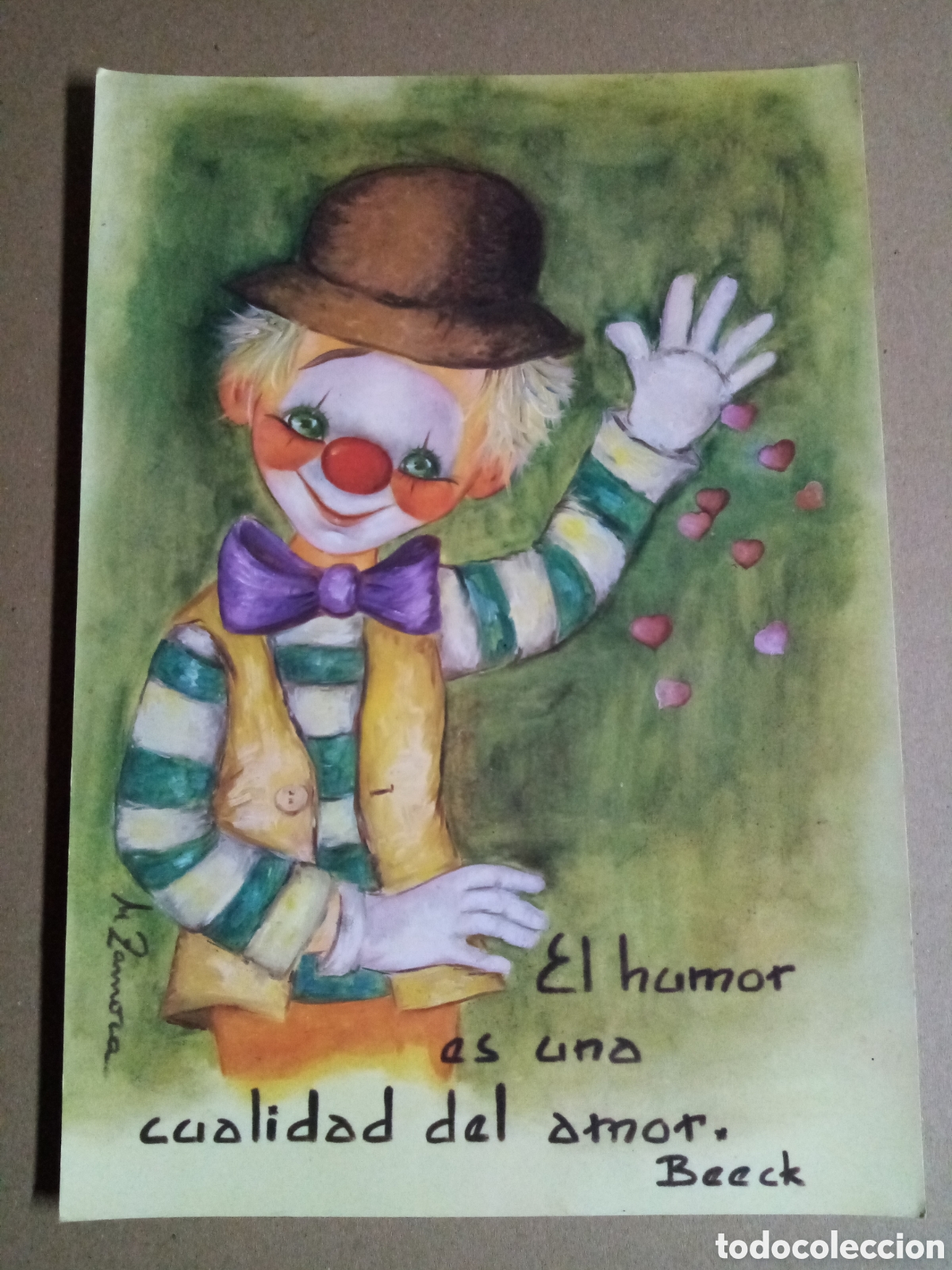 Coleccionismo: L&aacute;mina postal Zamora 30x21 cm