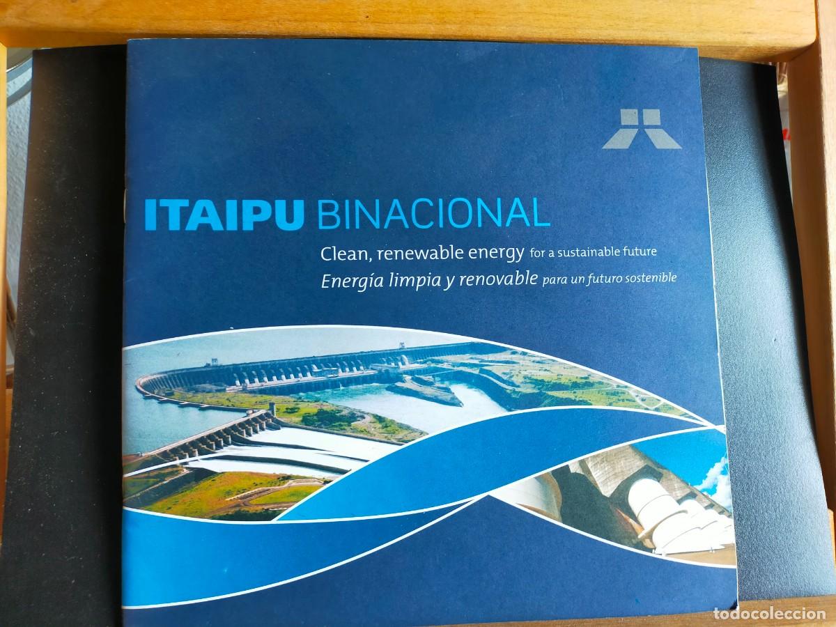 Coleccionismo: PARAGUAY Y BRASIL: ITIAPU BINACIONAL. ENERG&Iacute;A LIMPIA Y RENOVABLE PARA UN FUTURO SOSTENIBLE.
