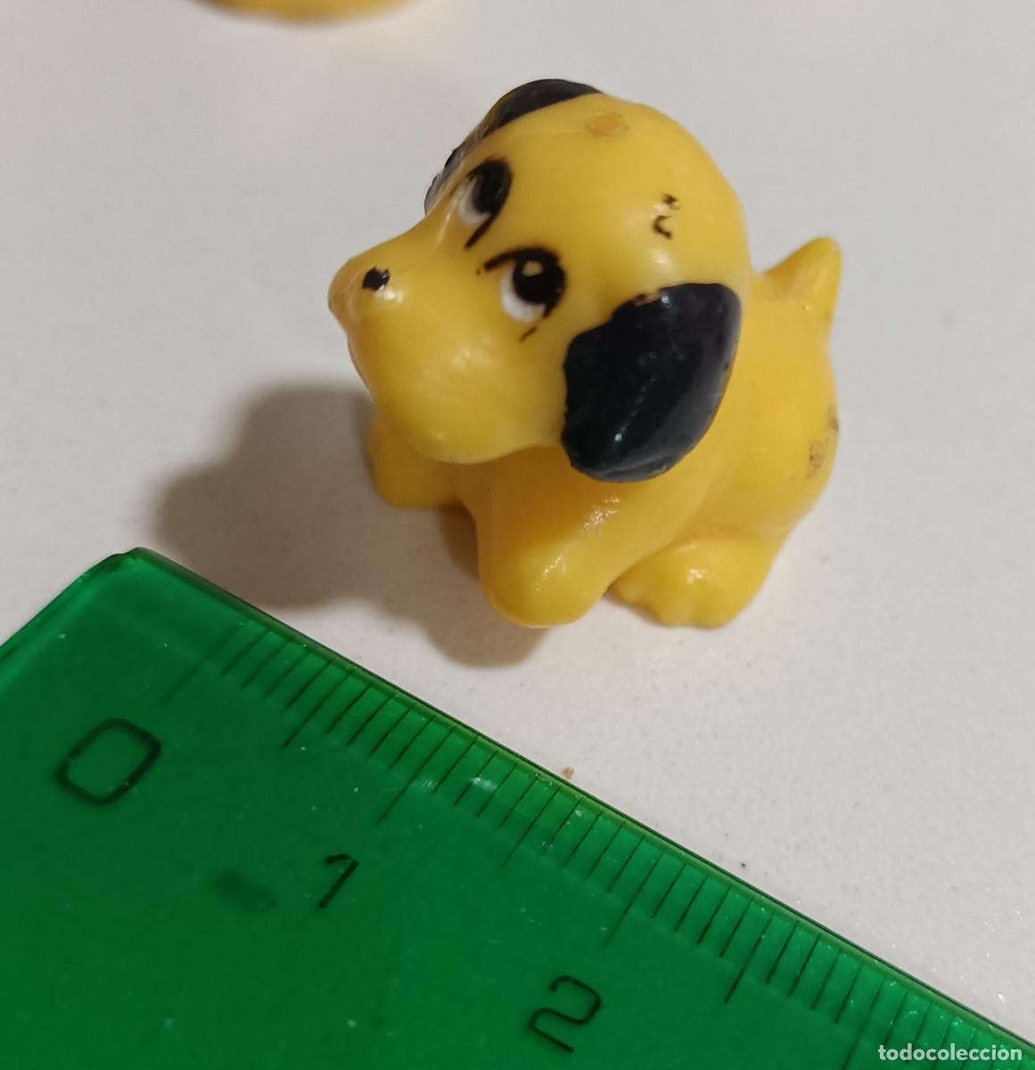 Coleccionismo: figura figurita mu&ntilde;eco mu&ntilde;equito animalito animal capuchon topper lapiz toper miniatura mini perrito