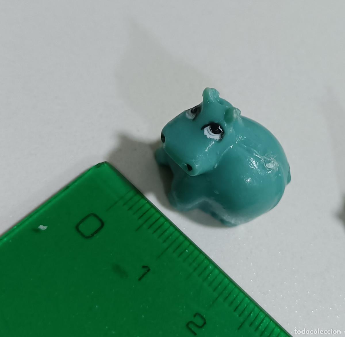 Coleccionismo: figura figurita mu&ntilde;eco mu&ntilde;equito animalito animal capuchon topper lapiz miniatura mini hipopotamo