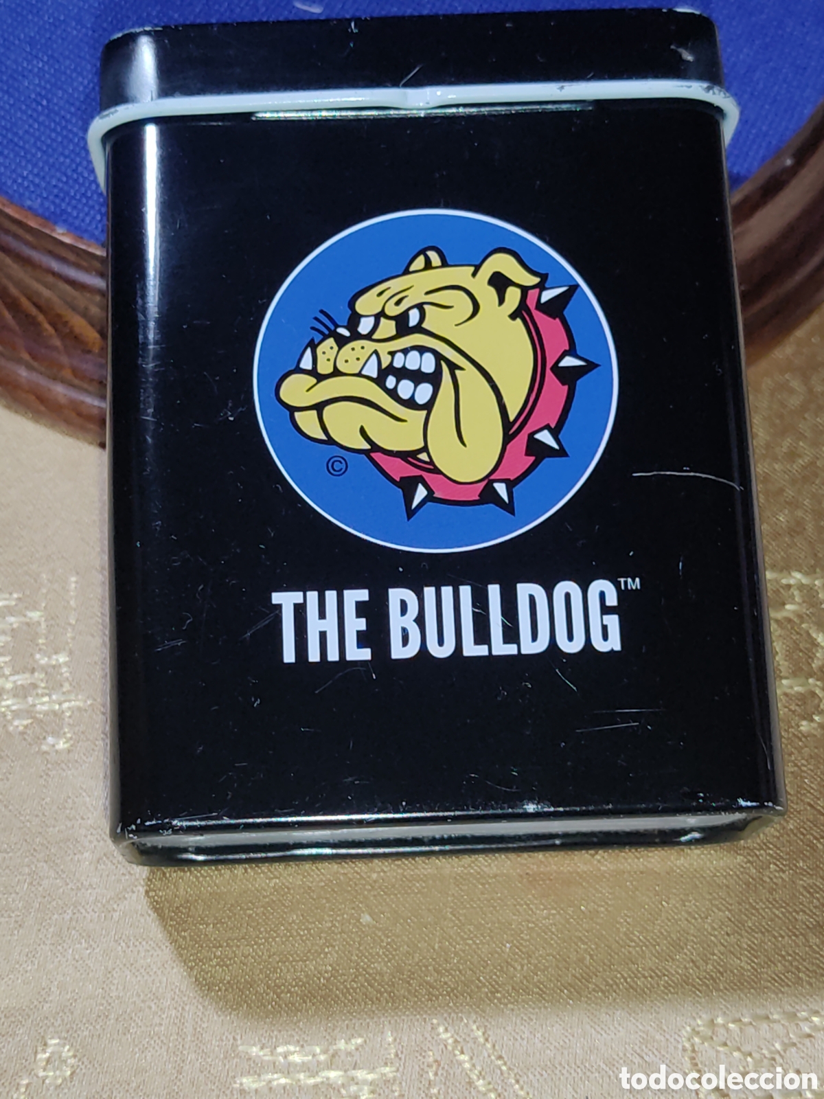 Collecting: Pitillera de chapa De The Bulldog.Vintage.