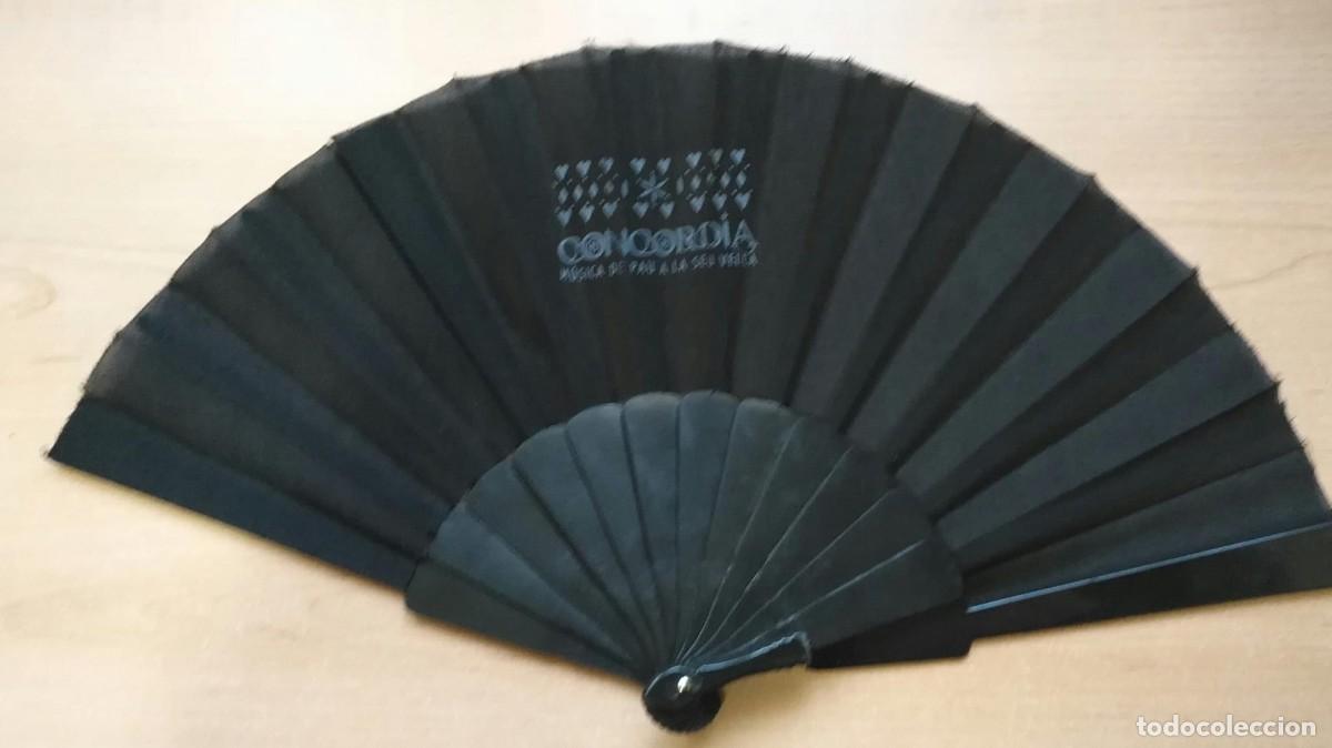 Coleccionismo: Ve 13 Abanico negro - Concordia M&uacute;sica per la Pau a La Seu Vella - Lleida