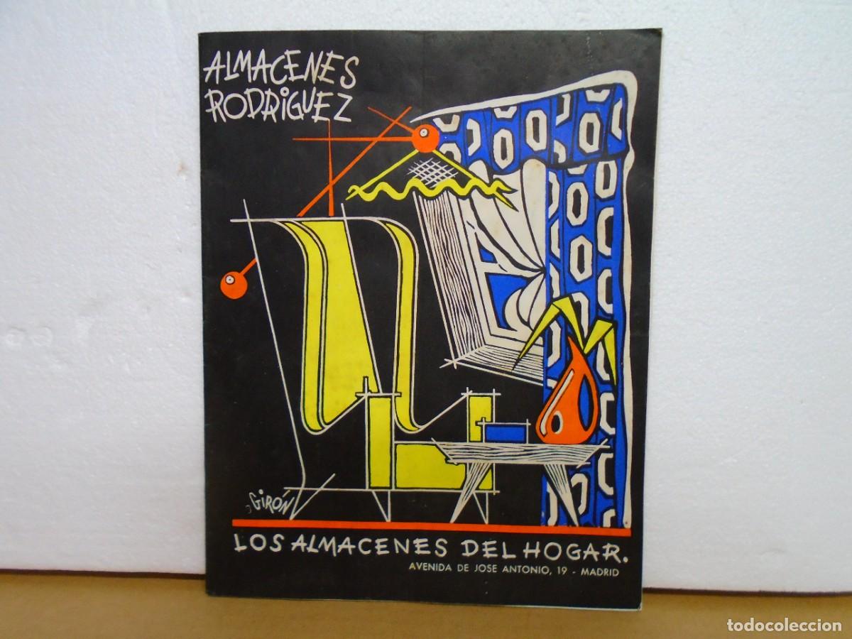 Coleccionismo: MADRID.&rdquo;ALMACENES RODRIGUEZ&rdquo;LOS ALMACENES DEL HOGAR,A&Ntilde;OS 50,S/F,32 PAG.CON FOTOS.