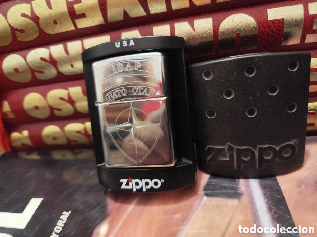 Coleccionismo: ZIPPO - NATO - OTAN ISAF - Made In USA