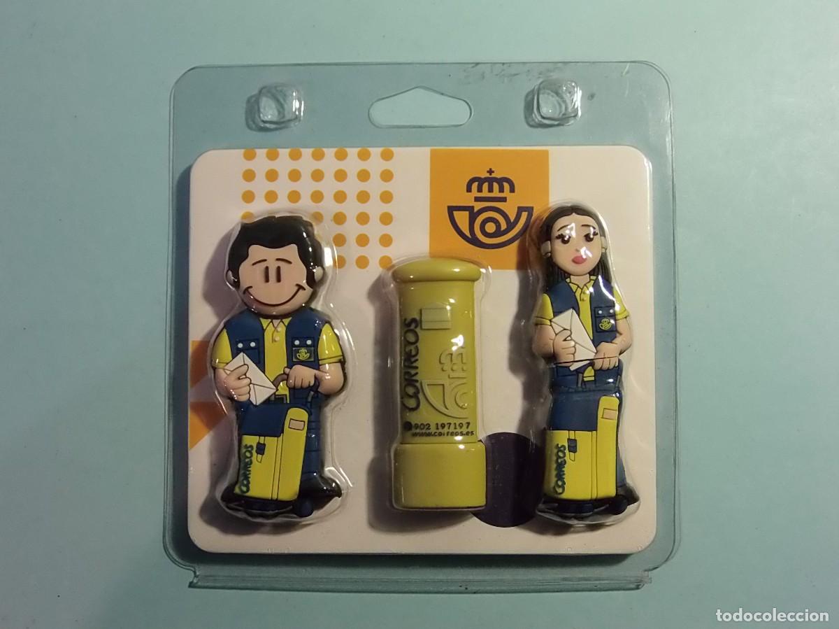 Colecionismo: CORREOS - 3 PENDRIVES DE 8 GB CADA UNO (CARTERA, CARTERO Y BUZ&Oacute;N) - TOTAL 24 GB.