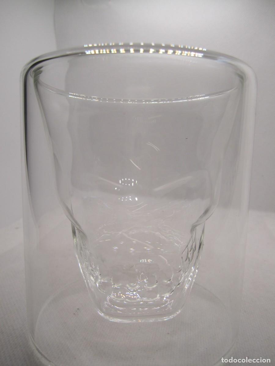 Coleccionismo: vaso calavera doomed - Foto 2