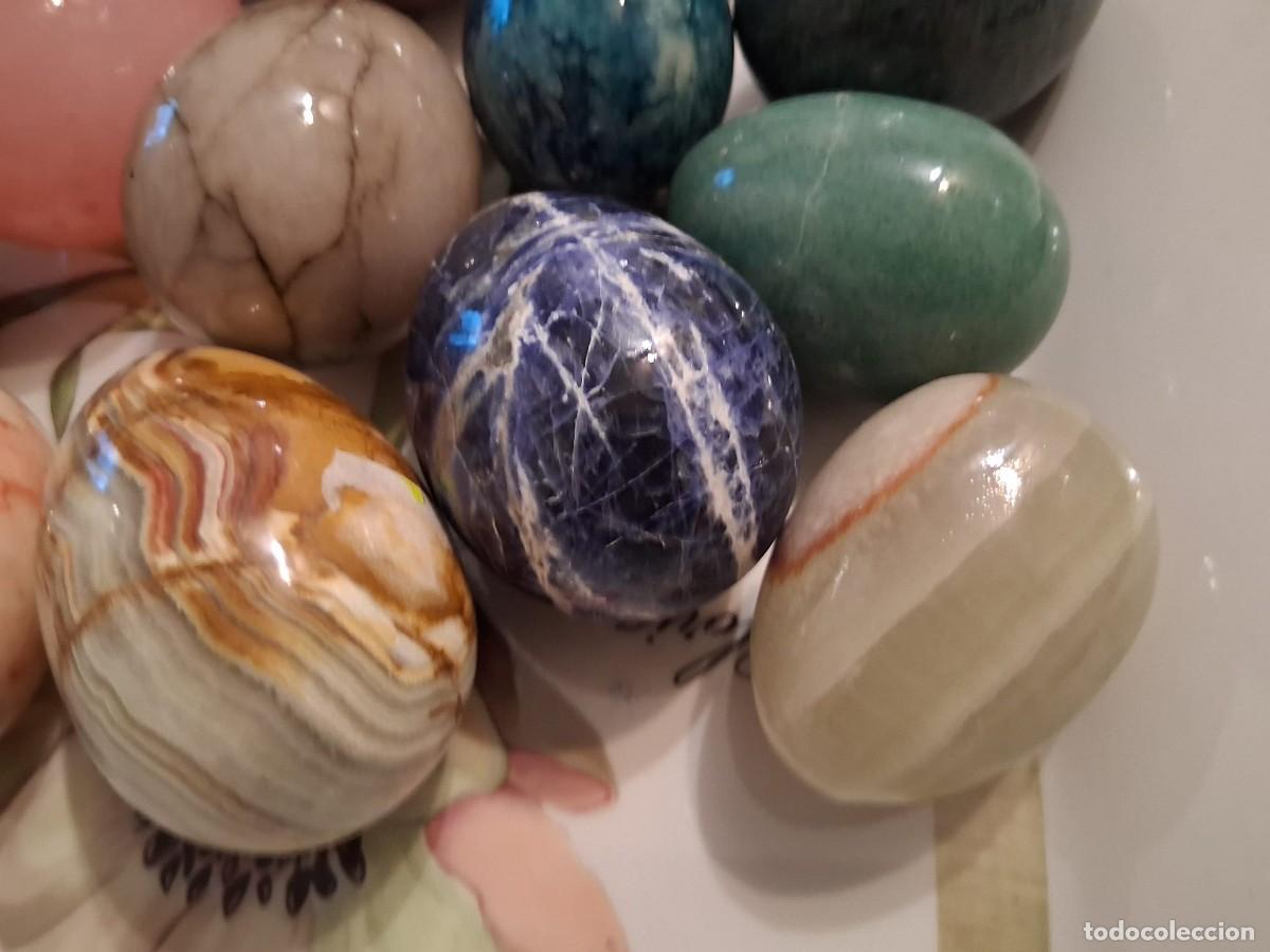 Coleccionismo: Huevos de diferentes piedras - Foto 2