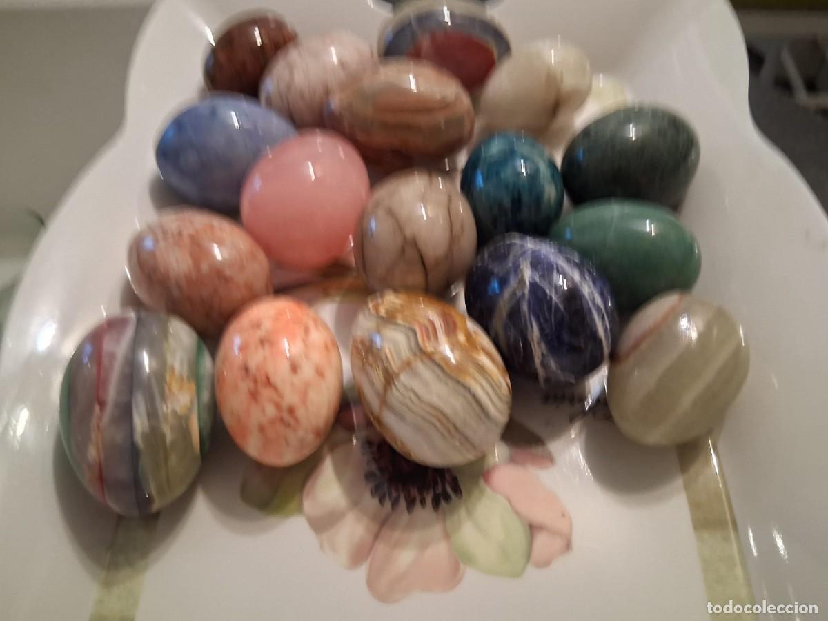 Coleccionismo: Huevos de diferentes piedras - Foto 4