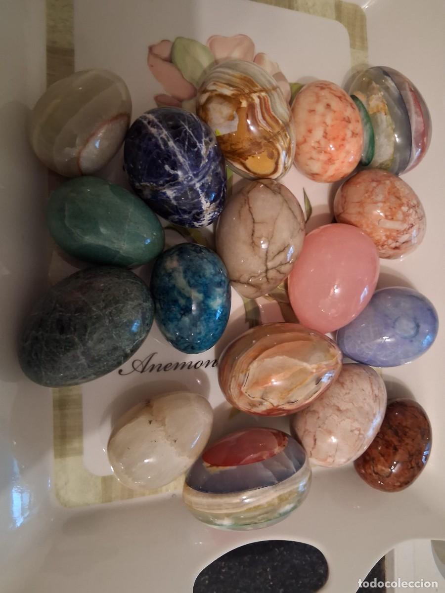 Coleccionismo: Huevos de diferentes piedras - Foto 5